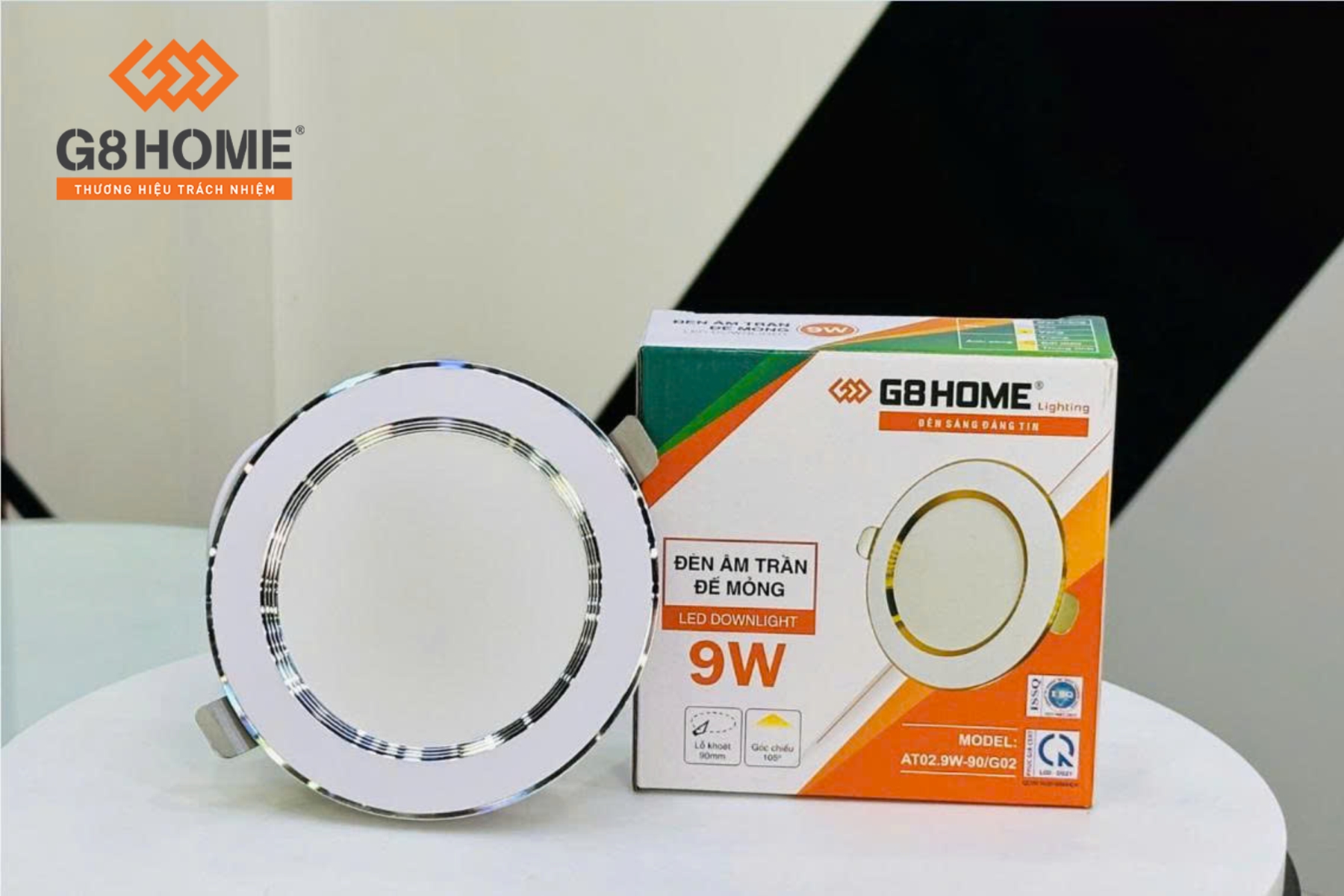 9W THIN BASE CEILING LIGHT COLOR CHANGING LIGHT